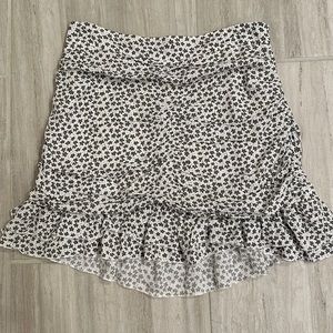 Floral Mini Skirt